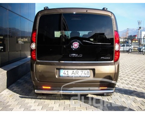 Защита заднего бампера (труба) для Doblo.